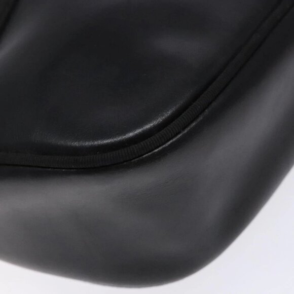 Salvatore Ferragamo Vala Shoulder Bag Leather Black Gold Auth BA5416 - Picture 5 of 16